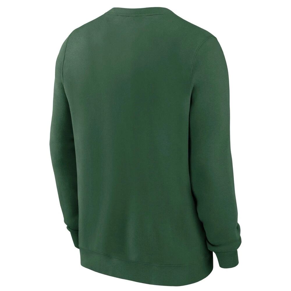 Nike Men's Small New York Jets Club Green Crew Sweatshirt - NFL NEW Authentic - Picture 3 of 3